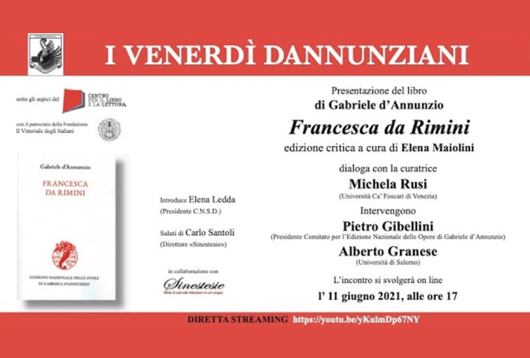 Invito Presentazione Francesca da Rimini